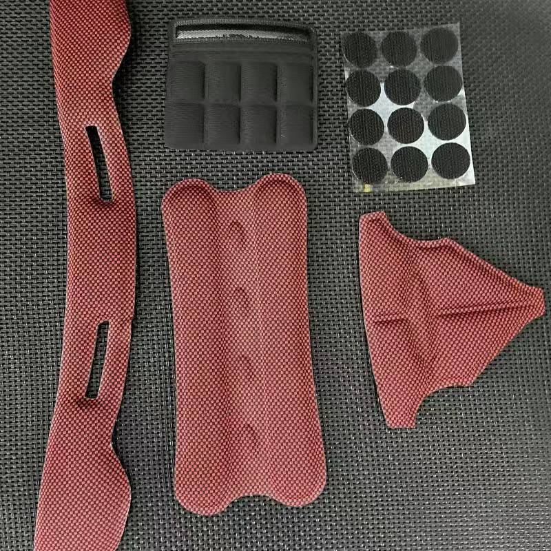 3 sets of date red + chin mat